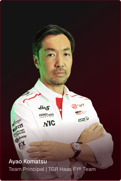 Ayao Komatsu - Team Principal | MoneyGram Haas F1
